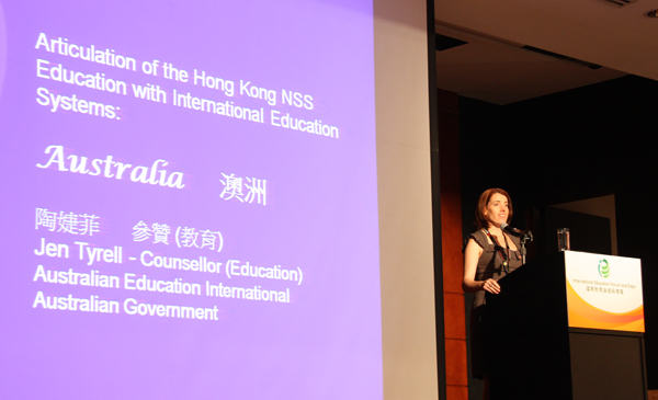 Ms Jen Tyrell, Education Counsellor, Beijing