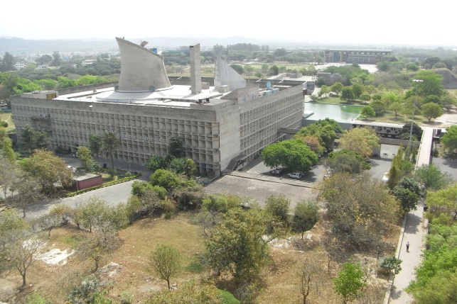 The Capitol complex in Chandigarh, India
