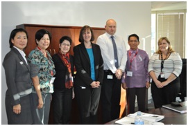Philippines delegation with AEI representatives